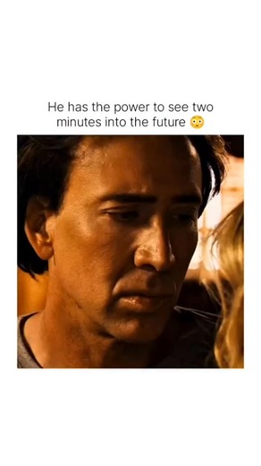 movies_hub4me on Instagram: "Next is a mind-bending thriller that keeps you questioning every moment. The film follows Cris Johnson, a man gifted — or perhaps burdened — with the ability to see two minutes into the future. But when the world faces a dangerous threat, his rare gift becomes both his greatest weapon and deepest curse. Every second counts as Cris struggles between destiny and free will, knowing that one small decision can change everything. What makes Next so powerful is not just it