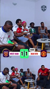 West ham 1-1 Man Utd fan goal reactions and celebrations #PremierLeague #Manutd #whumun #football | View FC
