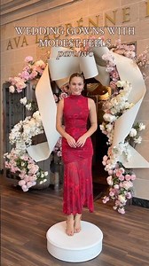 Four Modest Wedding Gowns