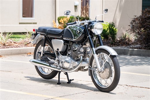 No Reserve: 1967 Honda CB77 Super Hawk