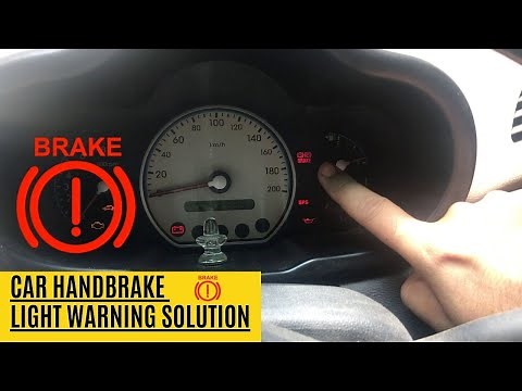 Car Handbrake light Blink Problem Solution | Car brake light blinking problem