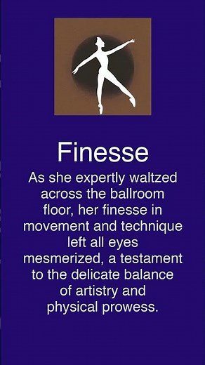 Finesse Meaning Definition Vocabulary Builder