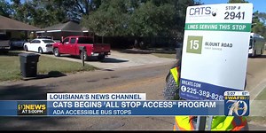 CATS adding more disability friendly bus stops part of their All Stop Access Program