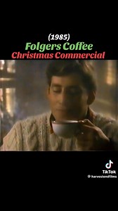 2.9K views · 33 reactions | OK! ... Who remembers the Folgers commercial from the 80's?? #commercial #folgersinyourcup #folgers #coffee #Christmas #80s #classic #tistheseason | Chris Parrish | Facebook