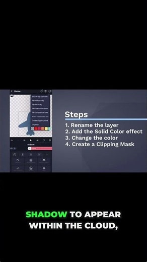 Add Shadow Layer With Clipping Mask