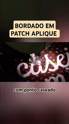 Letras Nomes ou Frases - Bordado em Patch Aplique