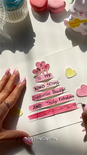 Easy& Unique Birthday Card Idea💖🎉#shorts