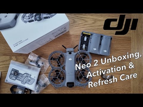 DJI Neo 2 Fly More Combo – Unboxing, Activation & DJI Care Refresh Setup
