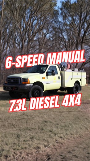 Here’s a 7.3L Diesel Power Stroke with the ZF6 manual transmission DRW 4x4 It’s a 2000 Ford F-450 4x4 that served as a bright yellow brush truck in California 114,668 miles $22,949 Located at Autoland Outlets in Roscoe, Illinois 815-525-5000 #73powerstroke #powerstroke #zf6 #manualtransmission #6speed | Randy Simpson