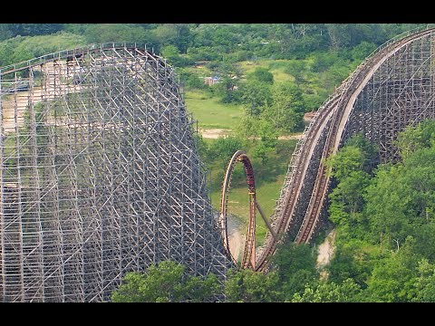 Son of Beast (2006 Off-Ride Footage) - Kings Island Theme Park Ohio USA