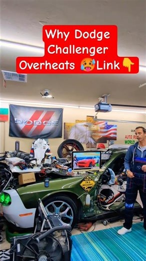 Link👇Dodge Challenger⚒️Why Overheats Fix👉#dodge #challenger #mopar #fix #howto #easy #overheating