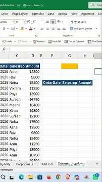 Excel hack: Auto-update drop-downs instantly! 🚀🔥#shorts #excel