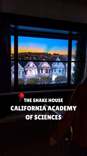 Ever wondered what an earthquake feels like? Step inside The Shake House at the California Academy of Sciences and experience the ground-moving power of a real quake—without the danger! How many of you would try this? #sanfrancisco #earthquake #museums | SFTourismTips