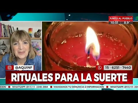 Rituales para la buena suerte en Crónica HD