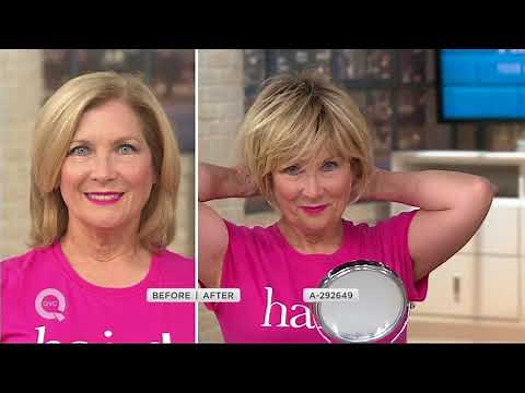 Hairdo Chin Length Textured Fringe Bob Wig on QVC