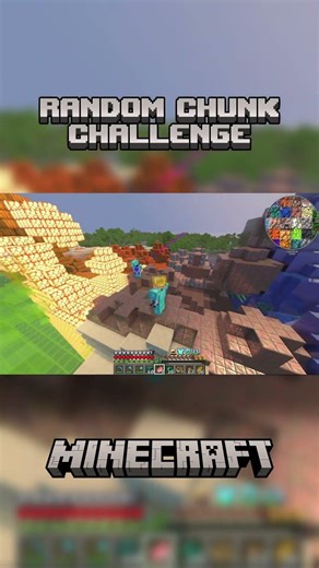 strangest Stronghold I've ever been in 🎲 #Minecraft #MinecraftChallenge #RandomChunk #Gaming