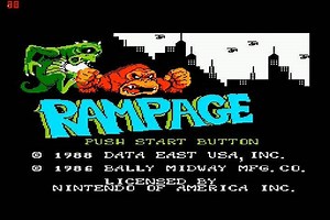 Rampage the movie in theaters April 20th. Hope the ending is better than the NES version. #thenespage | The NES Page