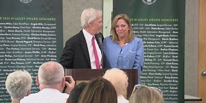Alison White presented with 2023 McAuley Award