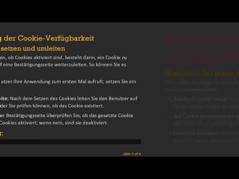 Wie man feststellt, ob Cookies aktiviert sind in ASP.NET