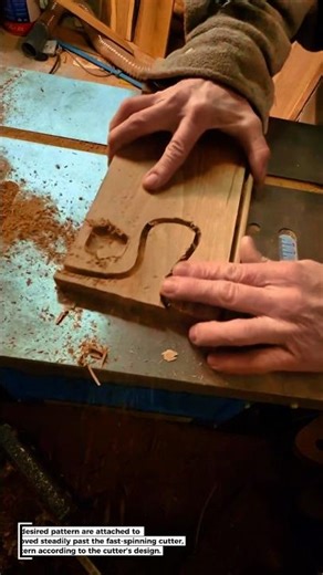 WOOD ROUTER MACHINE! Creating Cool Curved S-Shaped Patterns