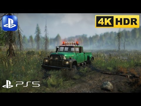 SnowRunner (PS5) 4K 60FPS HDR Gameplay | International Loadstar 1700