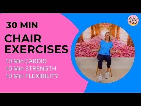 30 min Chair Exercises for Seniors | Seated Workout to Improve Health