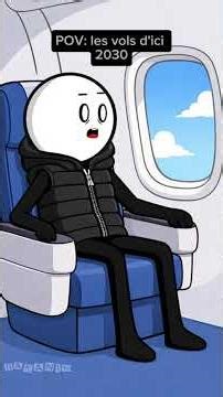 Flights by 2030 💀 Audio: @OdahSama #humor #animation #flight #plane