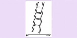 Ladder Colouring Sheet