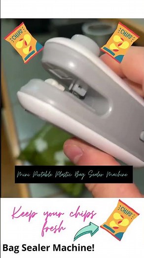 Mini Portable Plastic Bag Sealer Machine