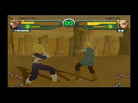 Dragon Ball Z Budokai(Gamecube)-Trunks vs Android 18 V