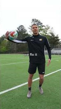 This will fix your long passes FAST #soccer #football #training #footy