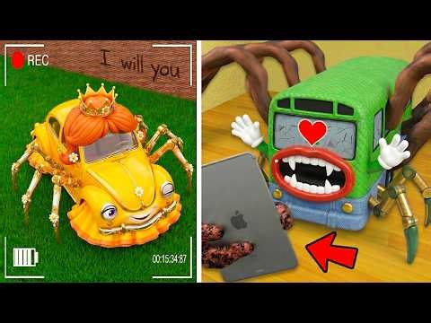 BUS EATER LOVE PRINCESS CAR EATER ON CAMERA In Garry's Mod