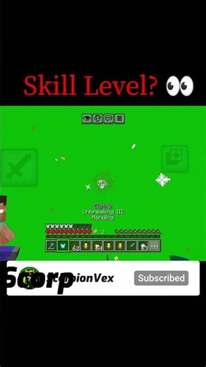 Impossible Talent 🤯#minecraft