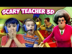 Still Giving Hello Neighbors Sister A Hard Time!! (Scary Teacher 3D)