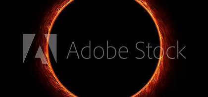 Sparkly portal animation effect shiny particles rotating magic circle fire