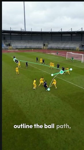 Draw the Ball Into the Goal ⚽✏️ Amazing Filmora Pen Tool Effect