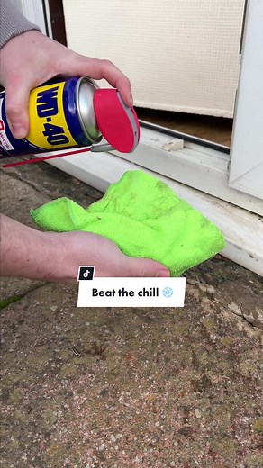 How to Use WD-40 to Prevent Drafts on Windows and Doors