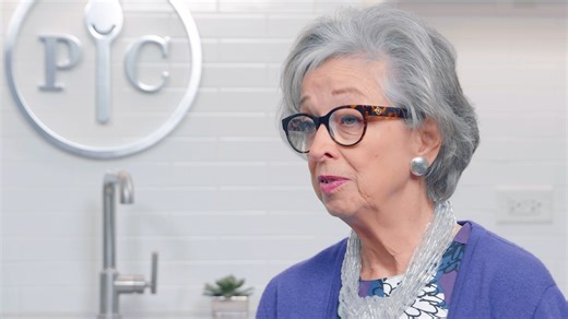 "Something about putting food on stoneware changes everything." 🍽️ Our iconic stoneware has been a kitchen favorite for decades—crispier crusts, even baking, and the nonstick finish that only gets better with time 🙌 It’s the product that made so many fall in love with Pampered Chef in the first place. And for our founder Doris Christopher, it was the product that started it all. When you become a consultant, you can choose the Stoneware Launch Kit (it's only $50!) and get everything you need t