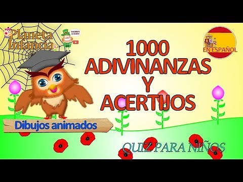 ADIVINANZAS Y ACERTIJOS CON RESPUESTA Y CON IMAGENES ANIMADAS PARA NIÑOS ADIVINAR JUGANDO Educativo