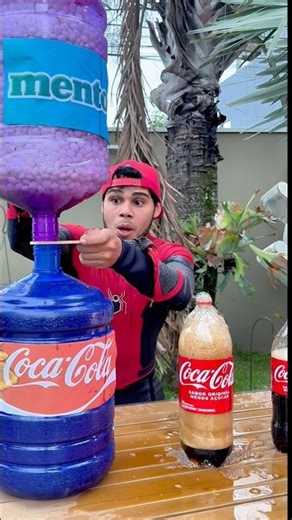Coca cola VS mentos!!!