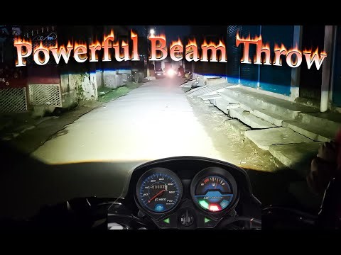 Most Powerful Projector Headlight for HF Deluxe 🔥 Custom Made | Button Controlled | Zero Glare Night