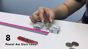 46K views · 24 reactions | Come check out this video where we put Pentel Ain Stein Lead [C275S] up to the strengths test next to our competitor's. Test criteria; 1. 60 mm long, 0.5 mm wide lead. 2. 2B hardness, darkness. 3. To find out how many SGD 20 cents coins can the refill lead stand till it breaks. | Pentel Singapore | Facebook