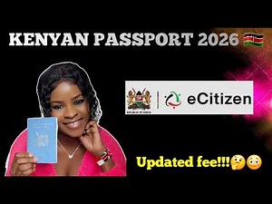 How to Get a Kenyan Passport in 2026 (Step-by-Step + Fees)🇰🇪 (Full Process Explained)