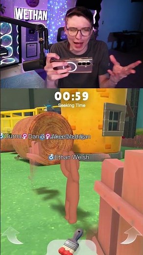 I Was NOT Expecting That to Work So Well... ‪@weplayglobal‬ #WePlay #PaintHideNSeek