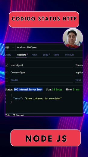 Códigos de Status HTTP na Prática | Criando uma API Node.js