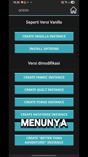 Cara main minecraft java di hp kalian. #minecraftshorts #minecraft #tutorial