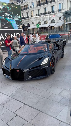 Bugatti Mistral & Ferrari F80🏁 #monaco #billionaires #supercars #rich #bugattimistral #ferrarif80