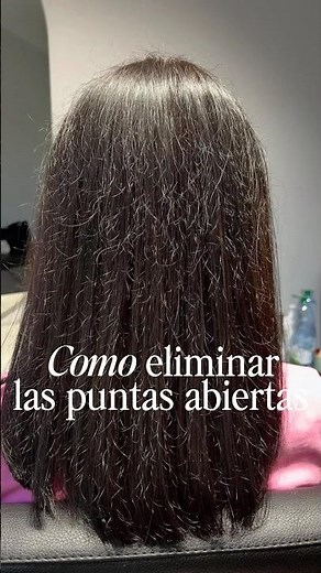 How to get rid of split ends 💇🏻‍♀️🎀 #haircare #splitends #tips#remove