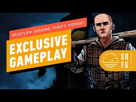 Rustler (Grand Theft Horse) - 8 Minutes of Gameplay | Summer of Gaming