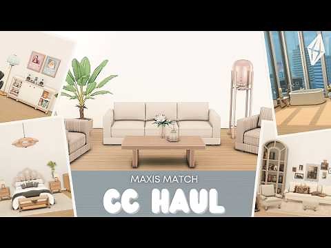 ✨ Sims 4 CC Finds | Best Maxis Match Furniture & Decor Sets April 2025